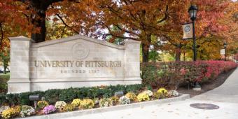 University of Pittsburgh Sign